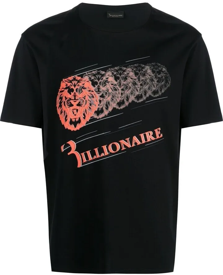 logo-print cotton T-shirt