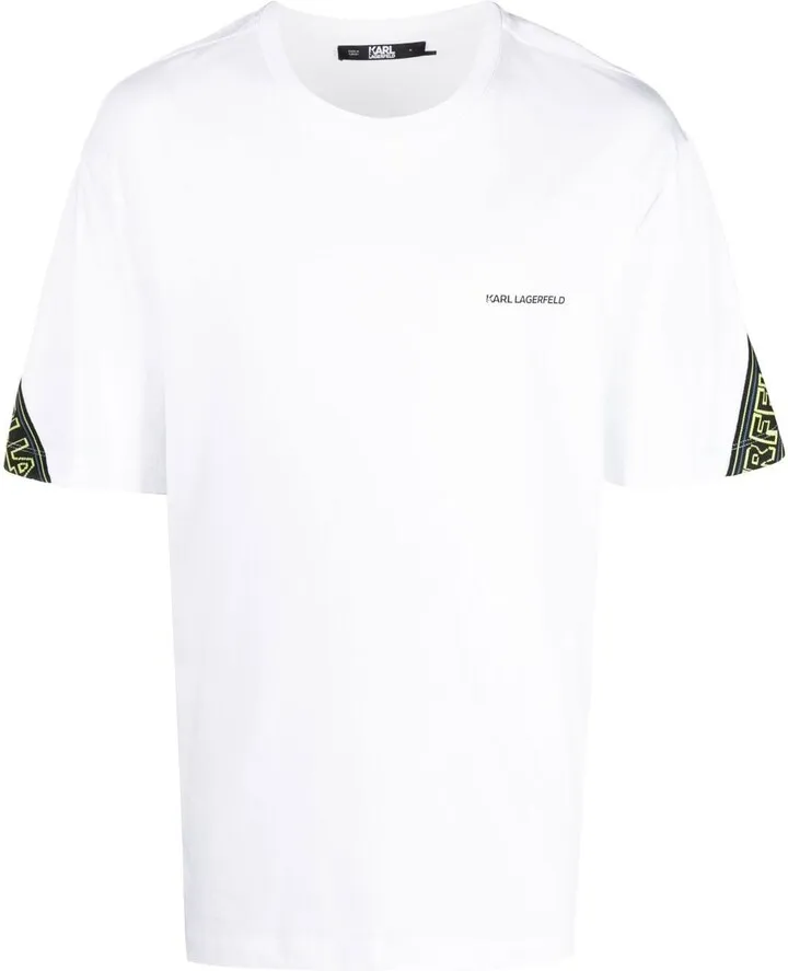 logo-tape short-sleeved T-shirt