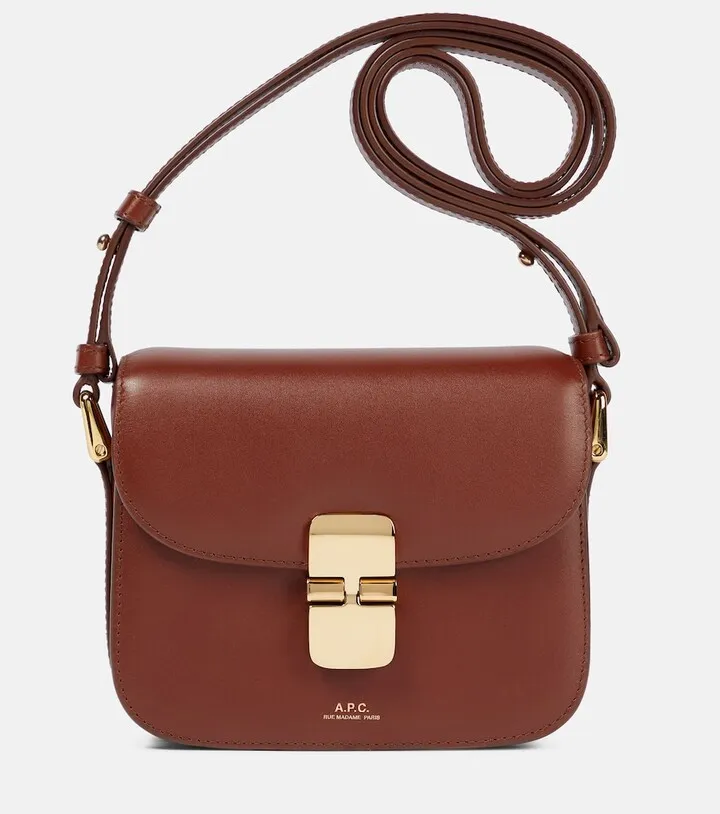 Grace Mini leather shoulder bag