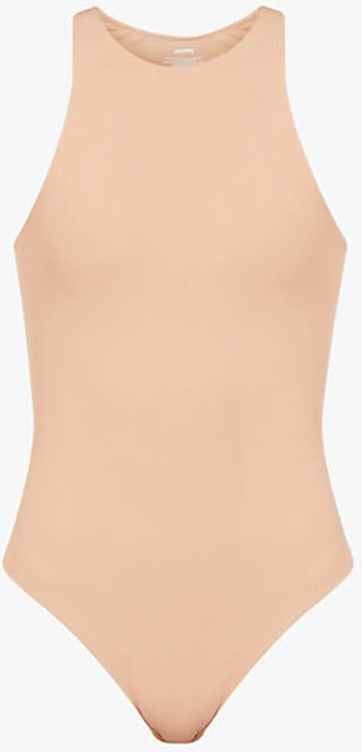 Womens Clay Fits Everybody High-neck Stretch-woven Body Xxl