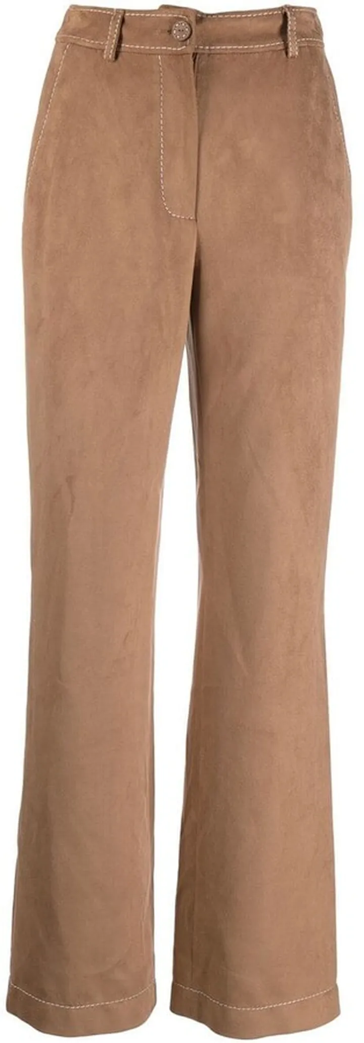 Straight-Leg Trousers