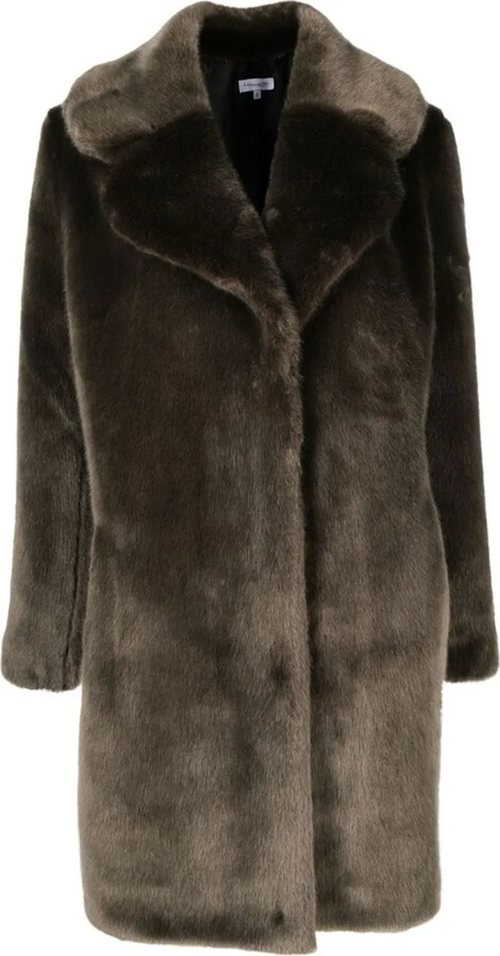 Louve faux-fur coat