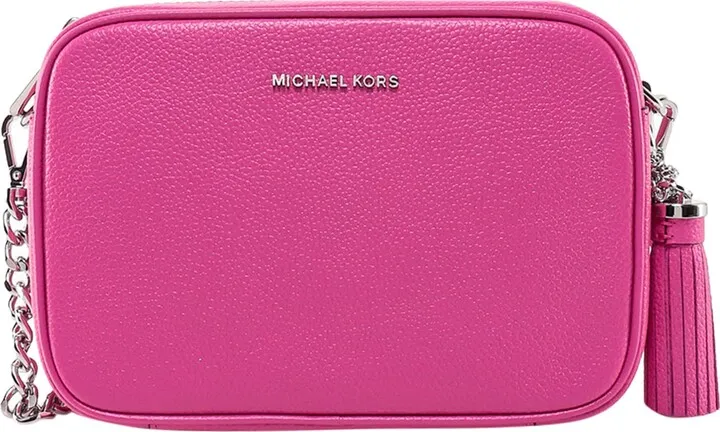 Leather shoulder bag
