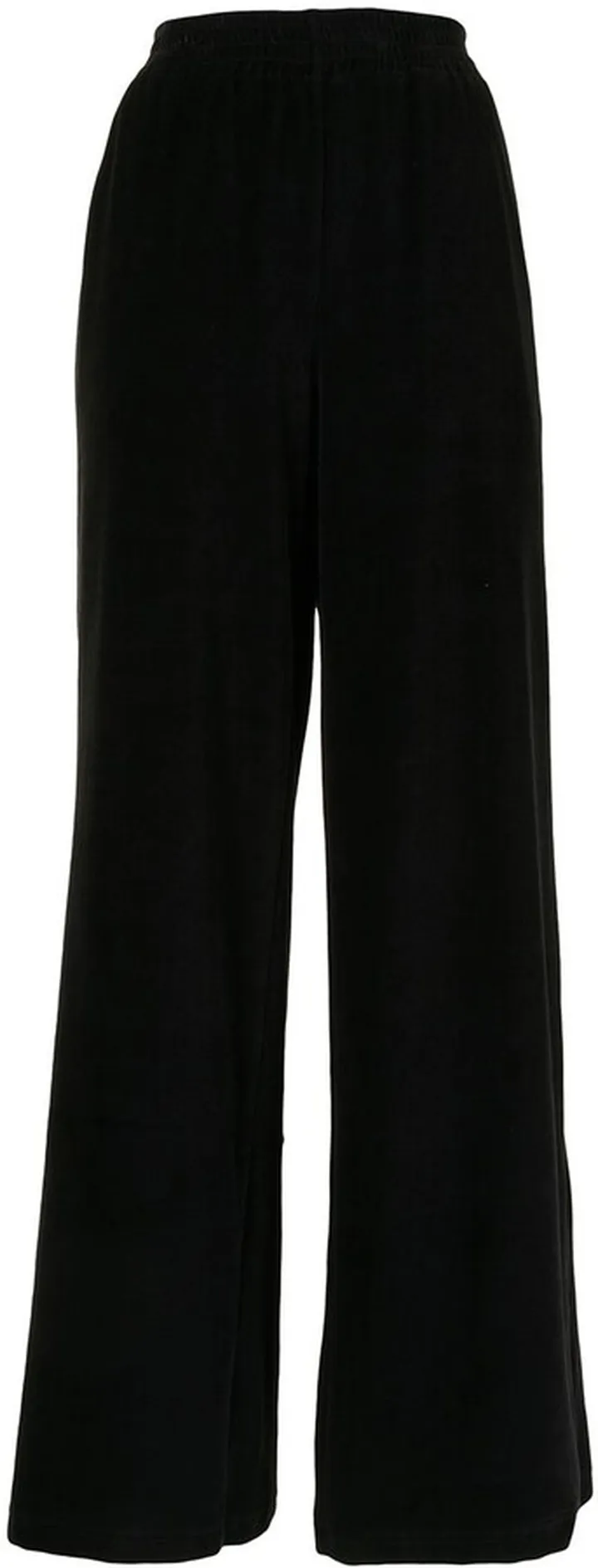 Velvet Wide-Leg Trousers