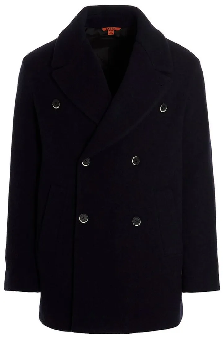 Barena Single-Breasted Long Coat