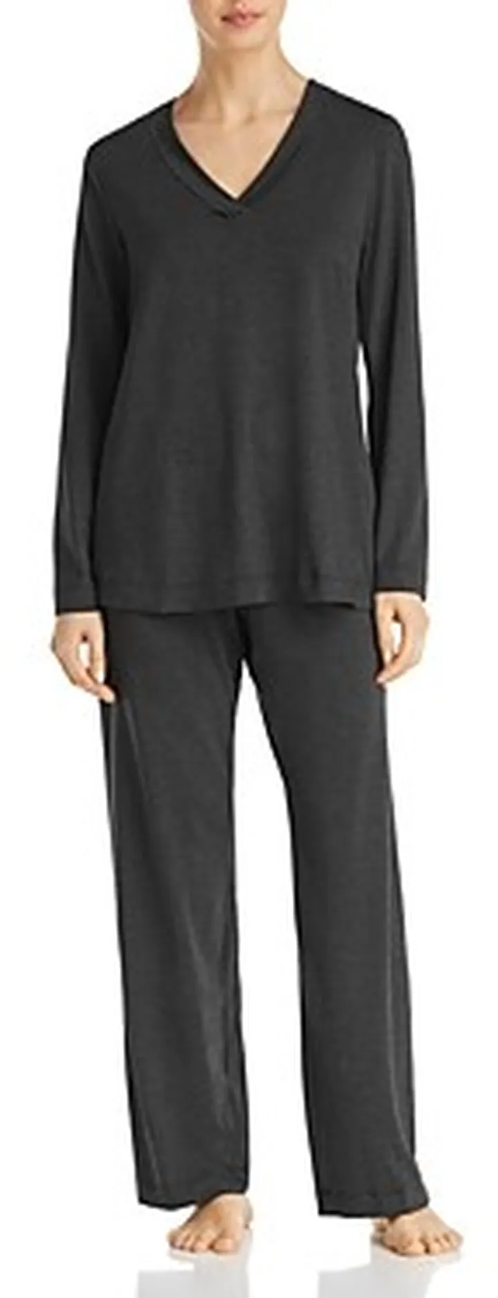 Hanro Champagne Long Sleeve Pajama Set