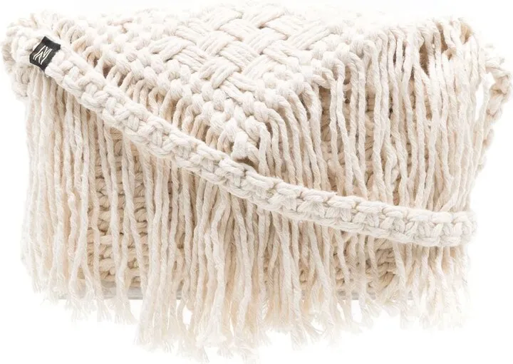 Fiorella knitted shoulder bag
