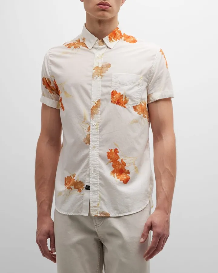 Men's Monaco Cotton-Blend Shirt