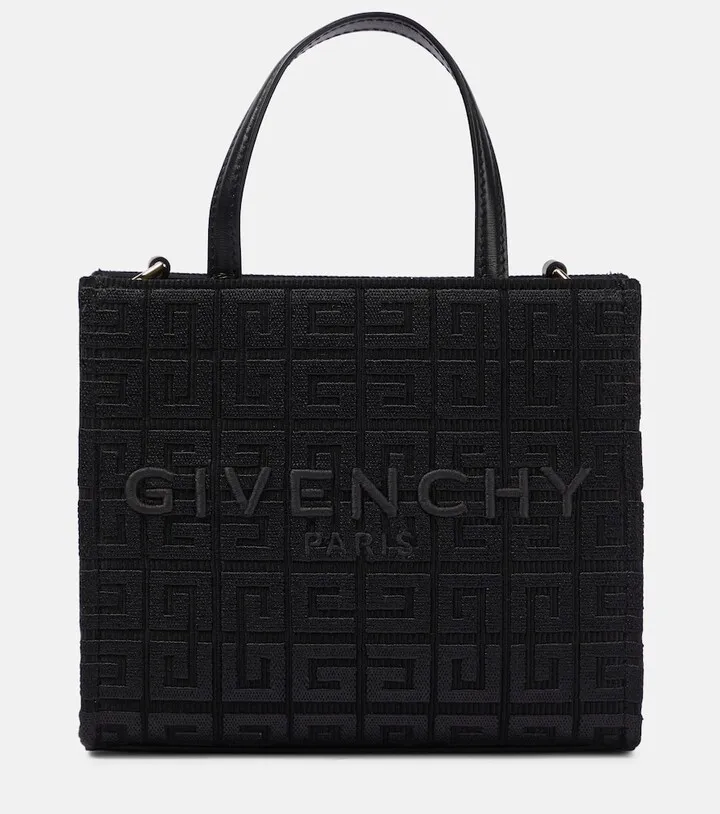 G Mini logo canvas tote bag
