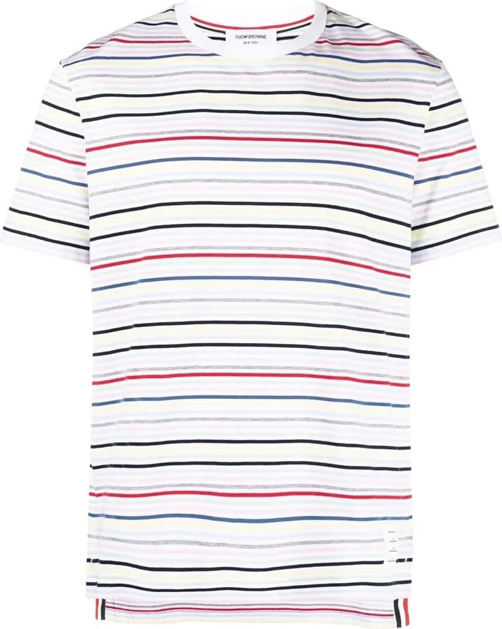 striped short-sleeve T-shirt