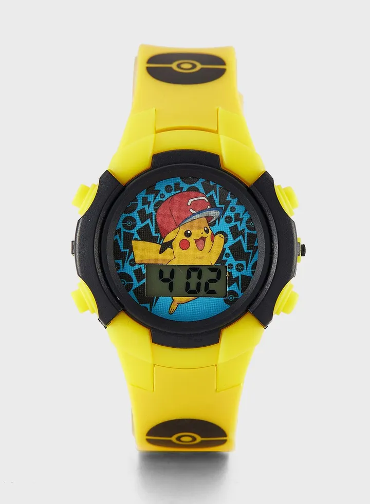Kids Pokemon Digital Watch