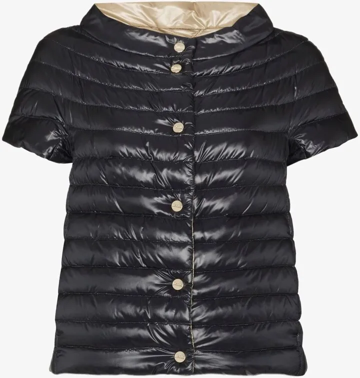 Ultralight Reversible Padded Short Sleeve Cape