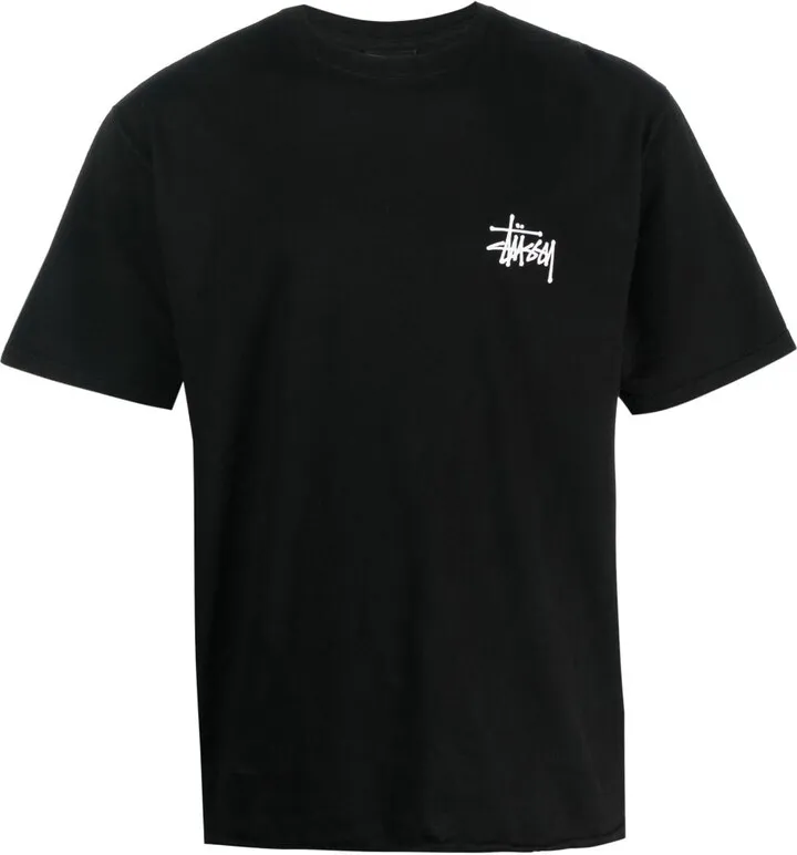 logo-print cotton T-shirt