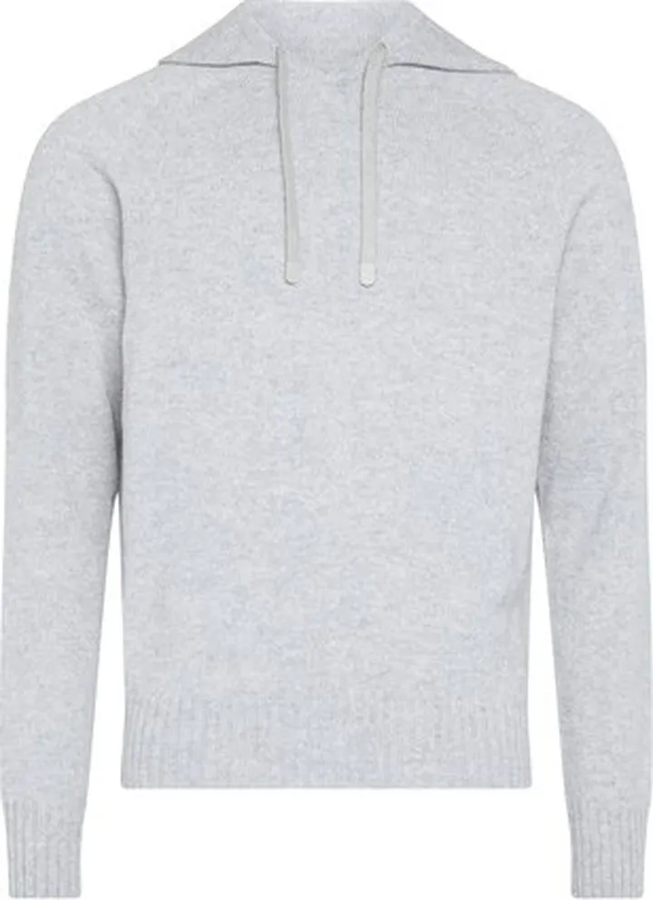 Cashmere hooded sweater