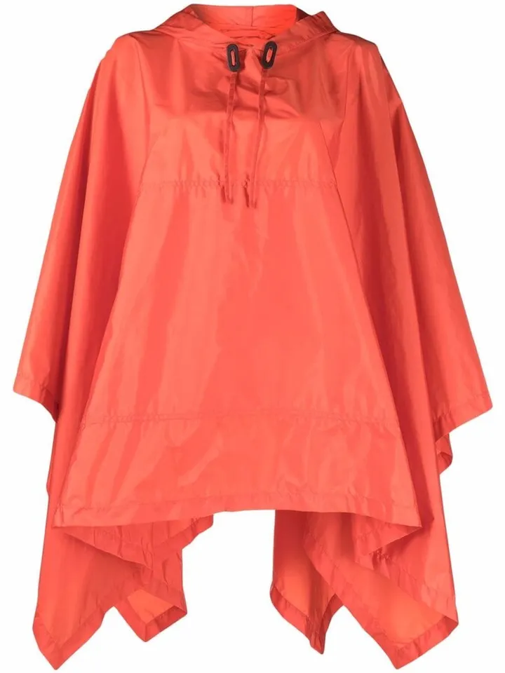 ALNESS hooded poncho