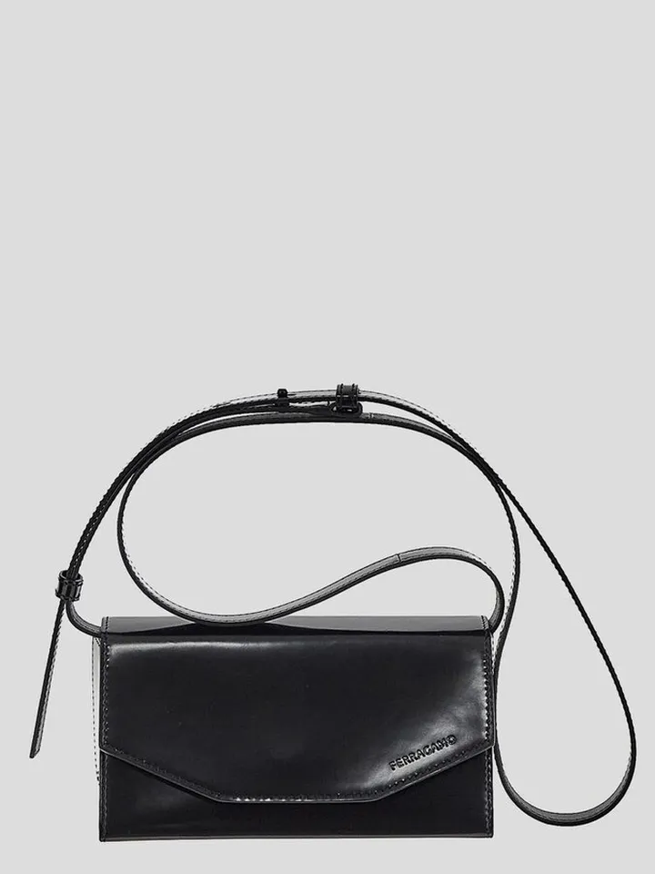 Salvatore Ferragamo Geometric Mini Clutch