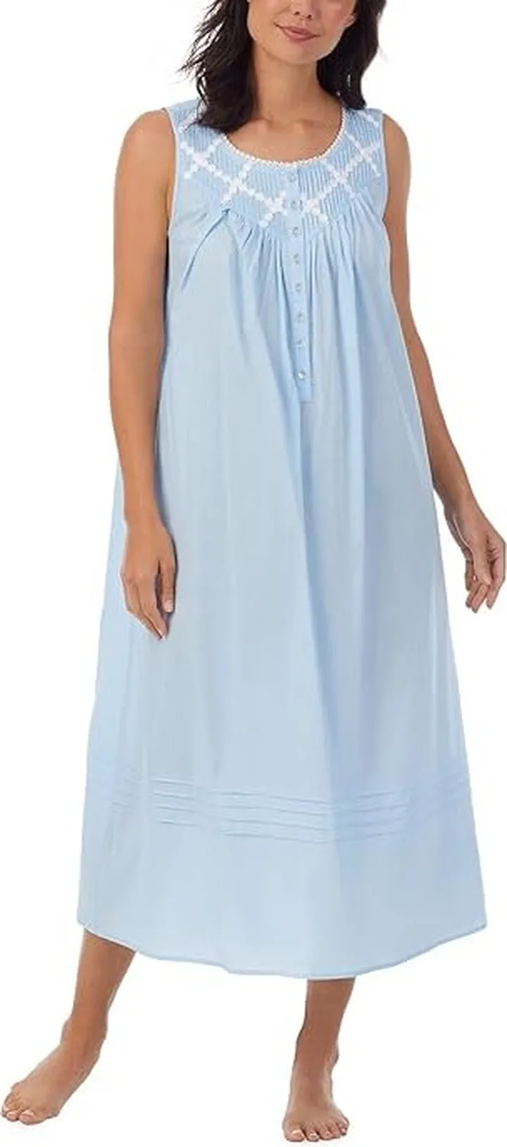 Eileen West Ballet Nightgown Sleeveless (Peri) Women's Pajama