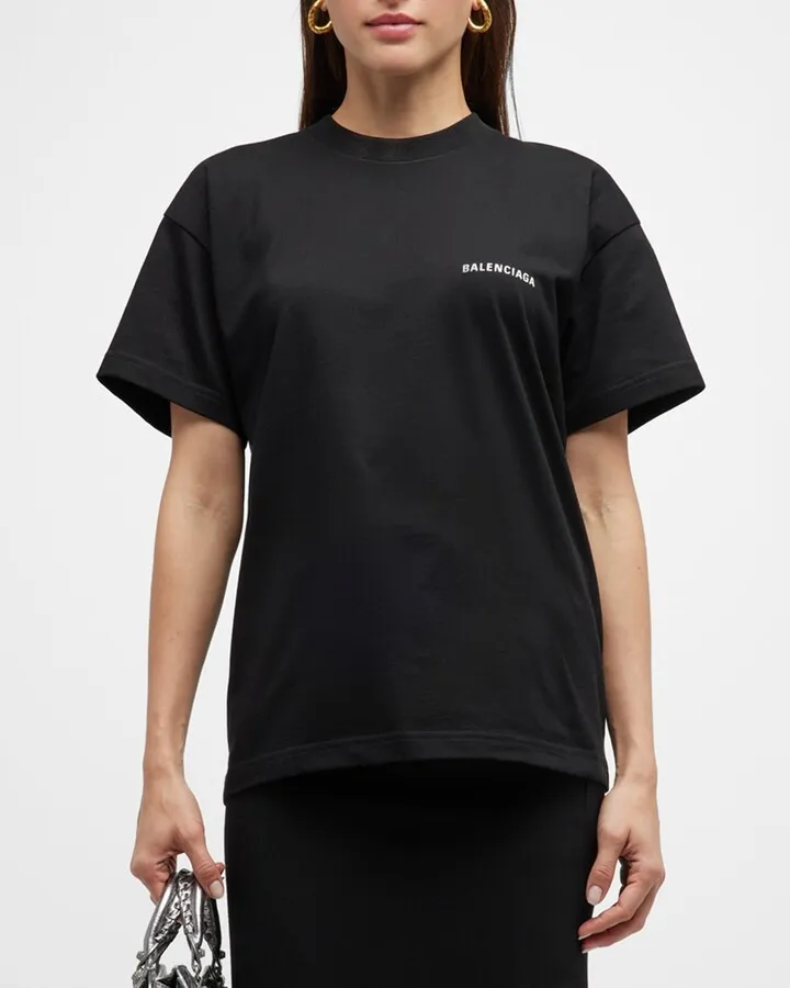 Logo Print Vintage Jersey Shirt