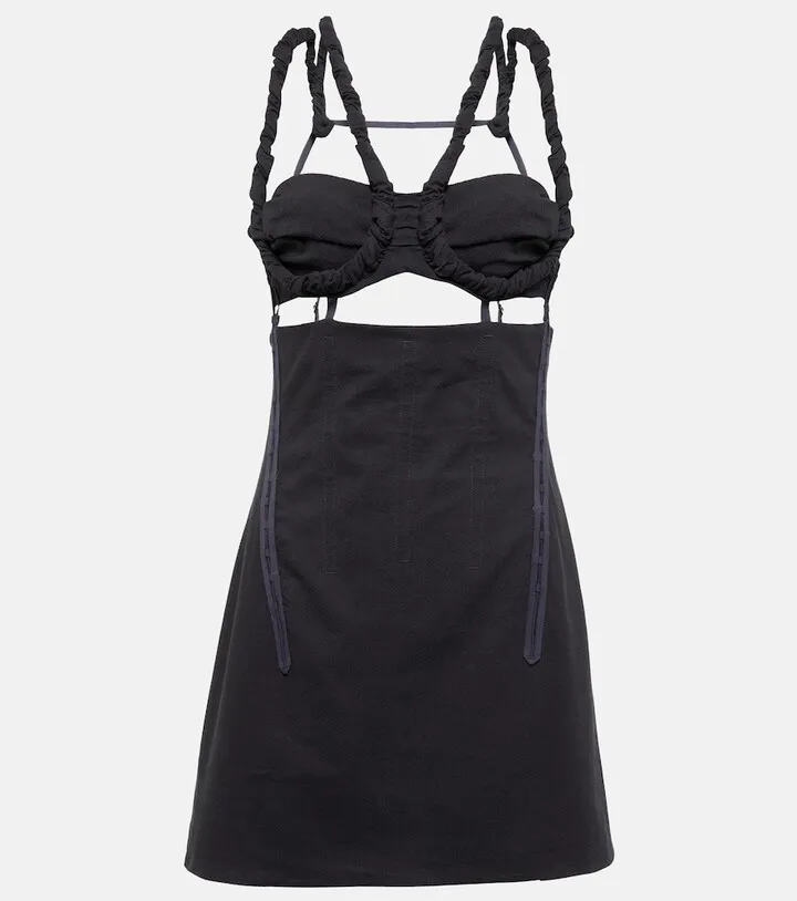 La Robe Meli cotton-blend minidress