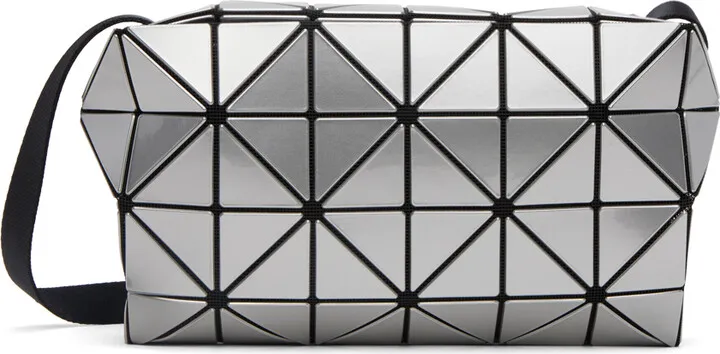 Bao Bao Issey Miyake Silver Carton Bag