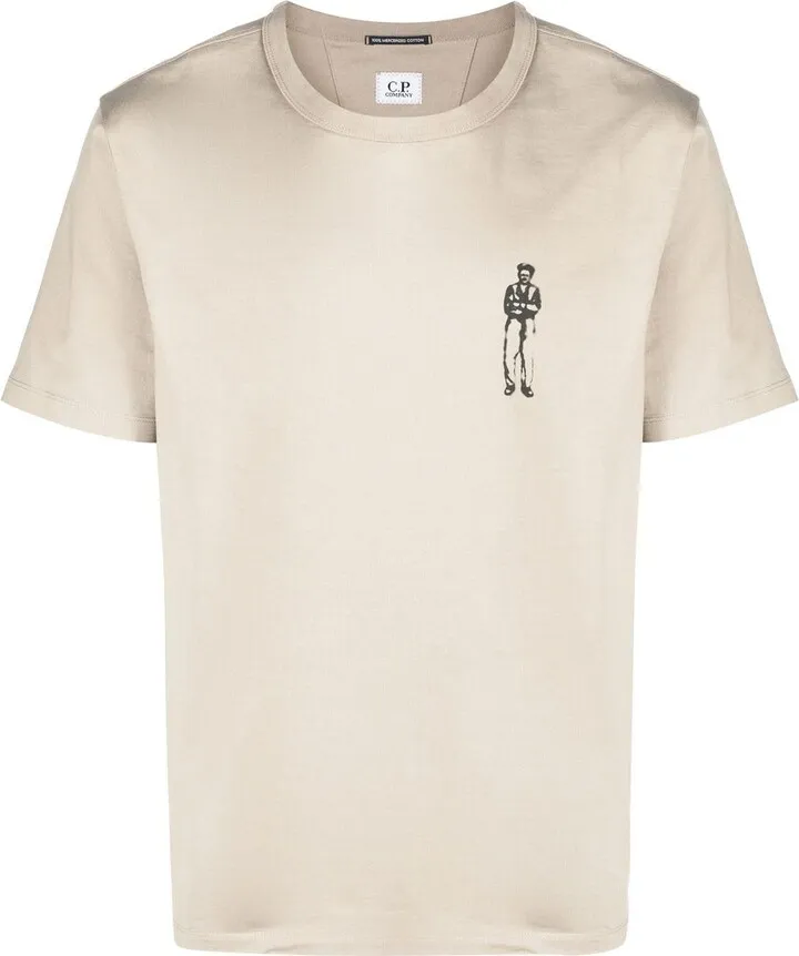 logo-print cotton T-shirt