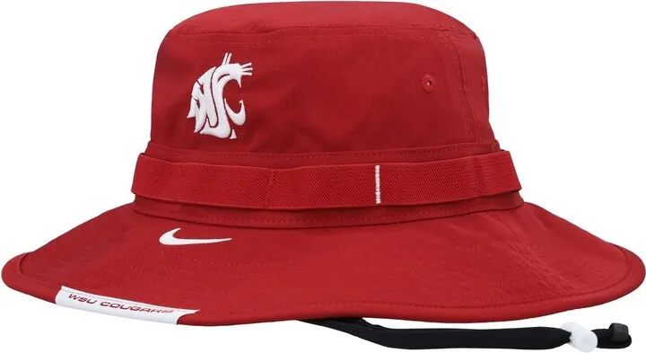 Men's Nike Crimson Washington State Cougars Boonie Performance Bucket Hat