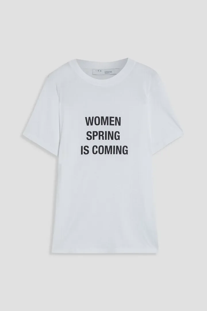 Wyona printed cotton-jersey T-shirt