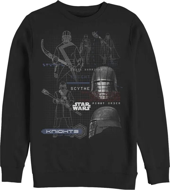 Men's Star Wars: The Rise of Skywalker Knights of Ren Warrior Sweatshirt - Black - Medium