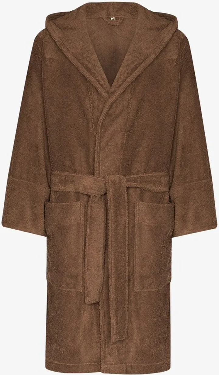 Brown Terry Cotton Bathrobe