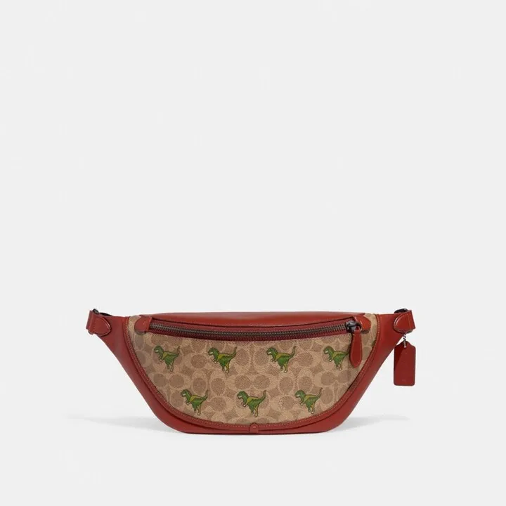 League Belt Bag In Signature Canvas With Rexy Print
