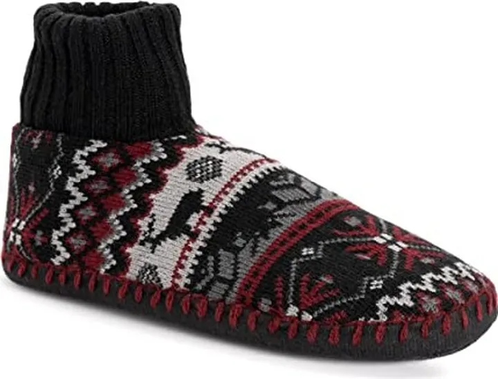MUK LUKS Men's Cuff Slipper Boots