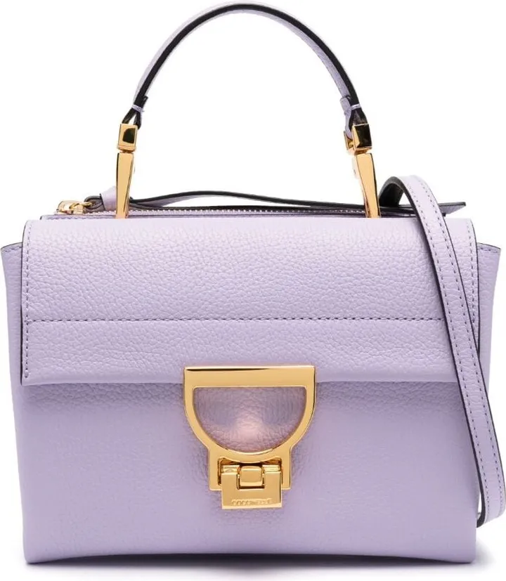 Arlettis leather shoulder bag