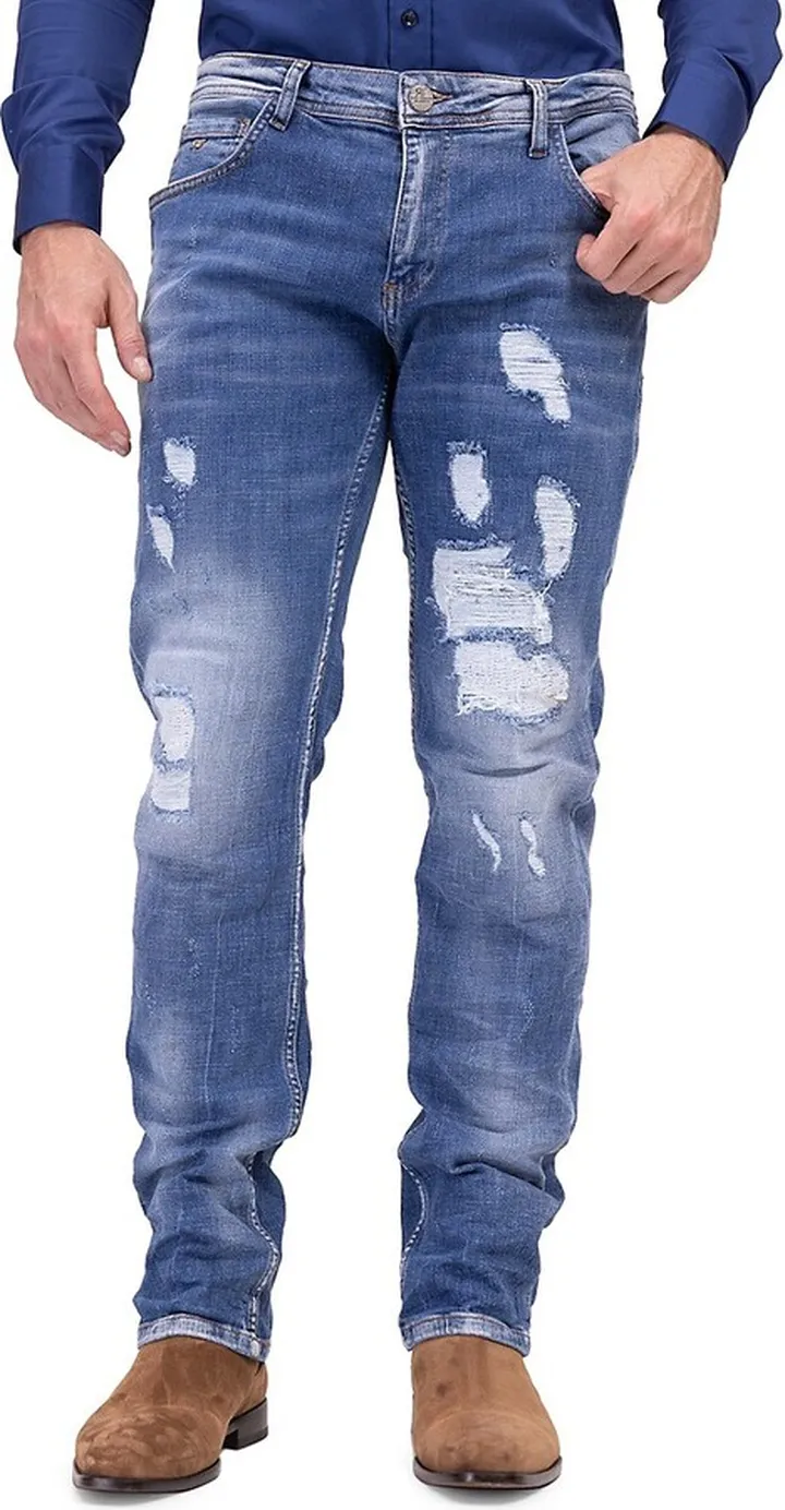 Distressed Jeans