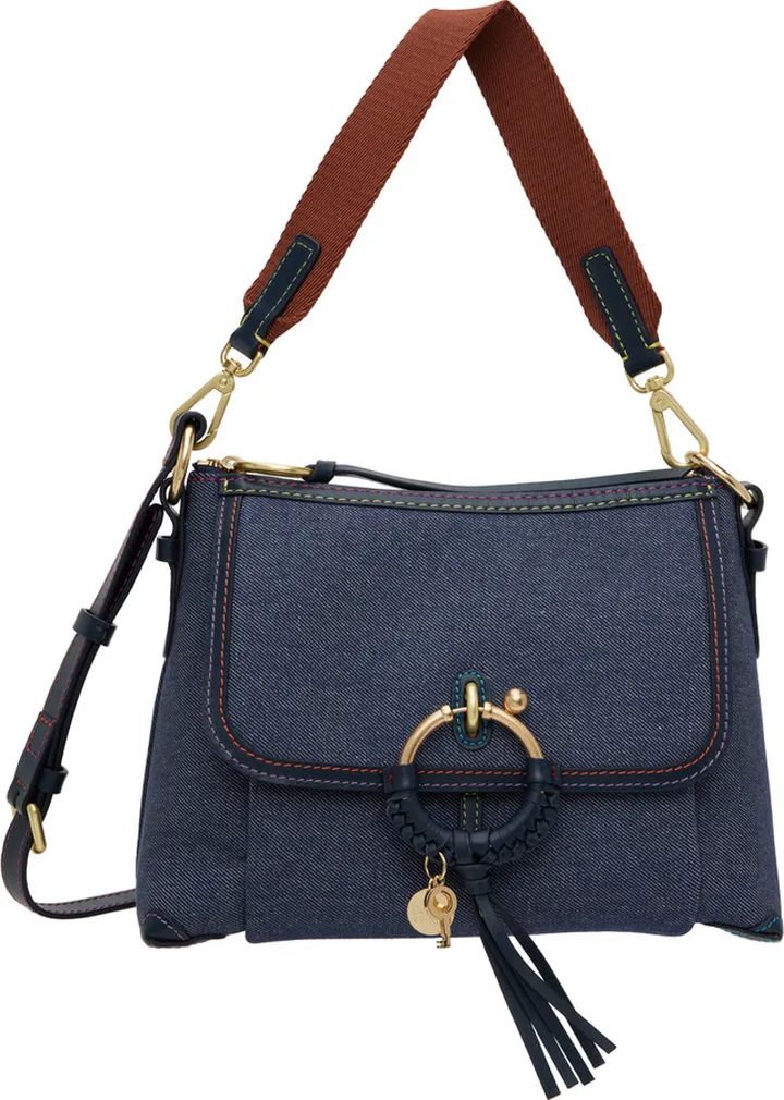 See by Chloé Blue Small Joan Crossbody Bag