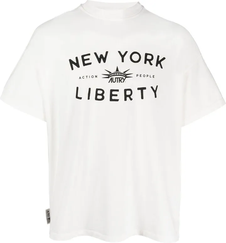 x Liberty logo-print T-shirt