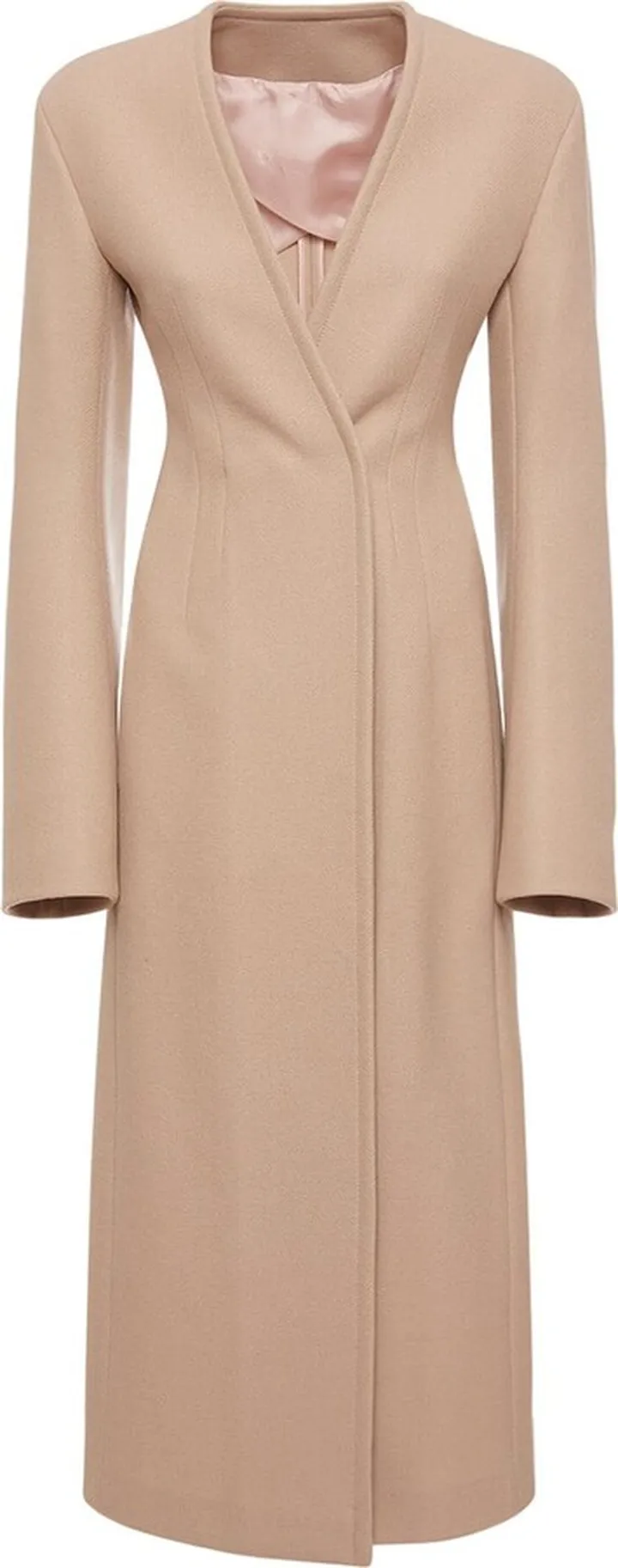 Dallas double wool long coat