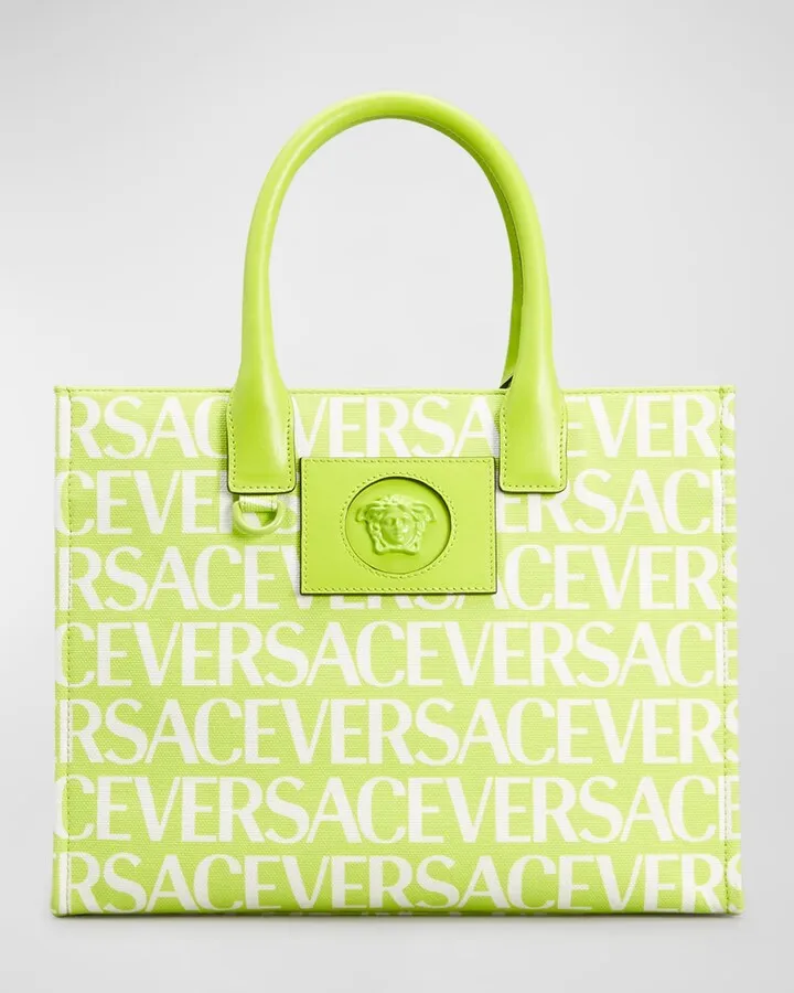 La Medusa Small Monogram Tote Bag