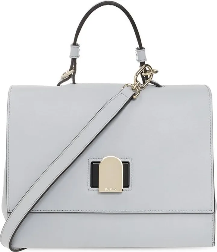 Furla Emma Logo Engraved Tote Bag