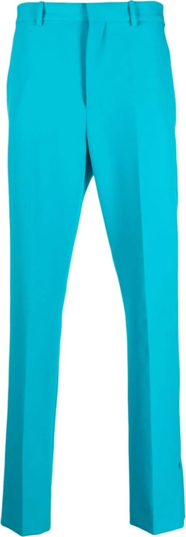 High-Waisted Tapered Trousers