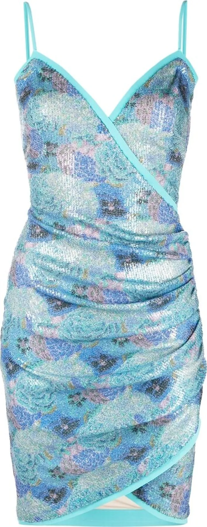 Floral-Print Mini Dress