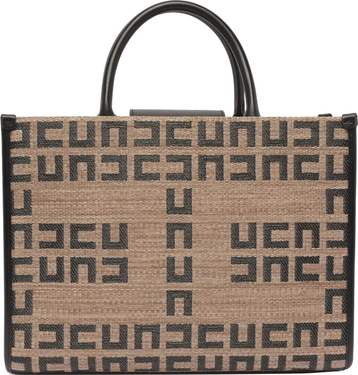 Raffia Small Shopping Bag Elisabetta Franchi