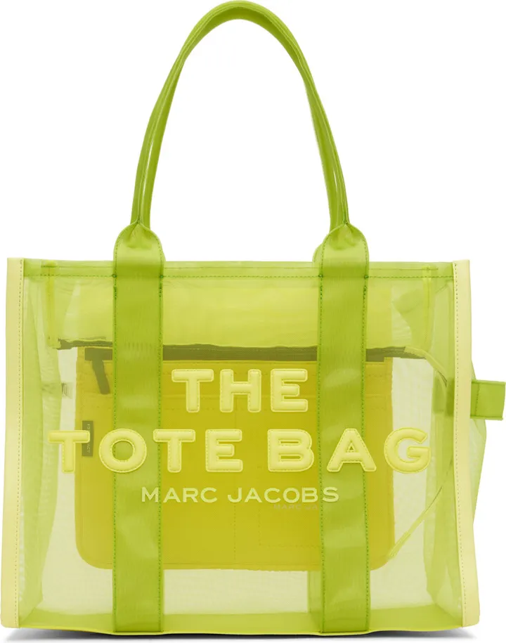 Marc Jacobs Green Large 'The Tote Bag' Tote