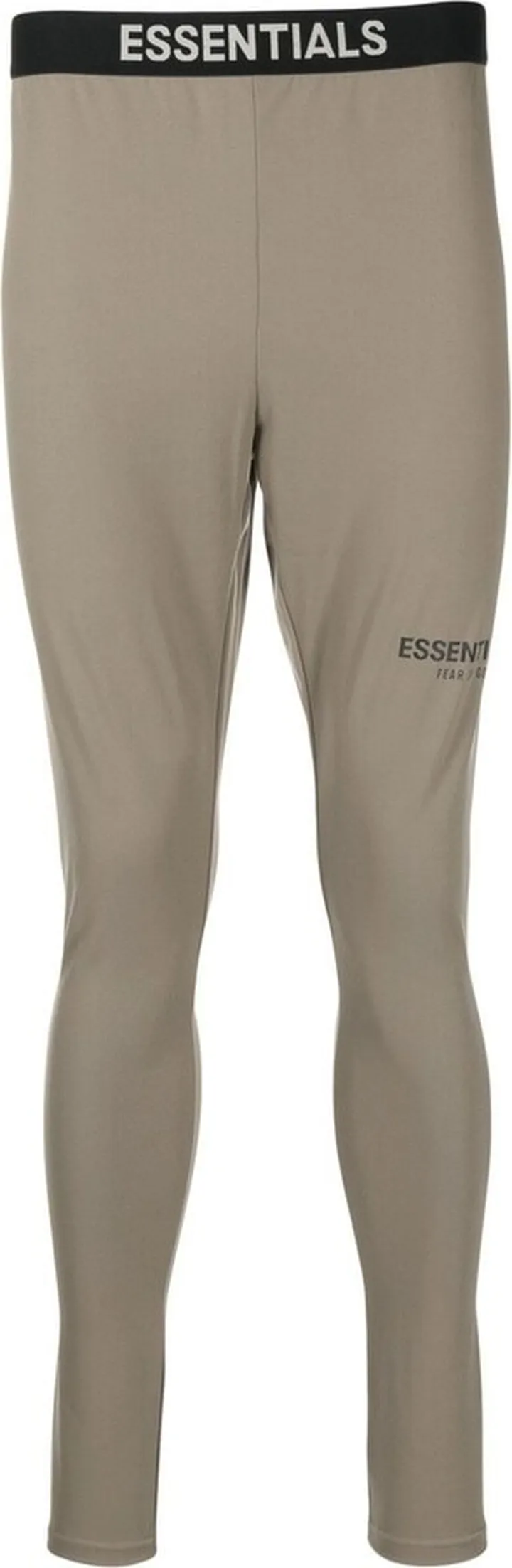 Logo-Waistband Detail Leggings