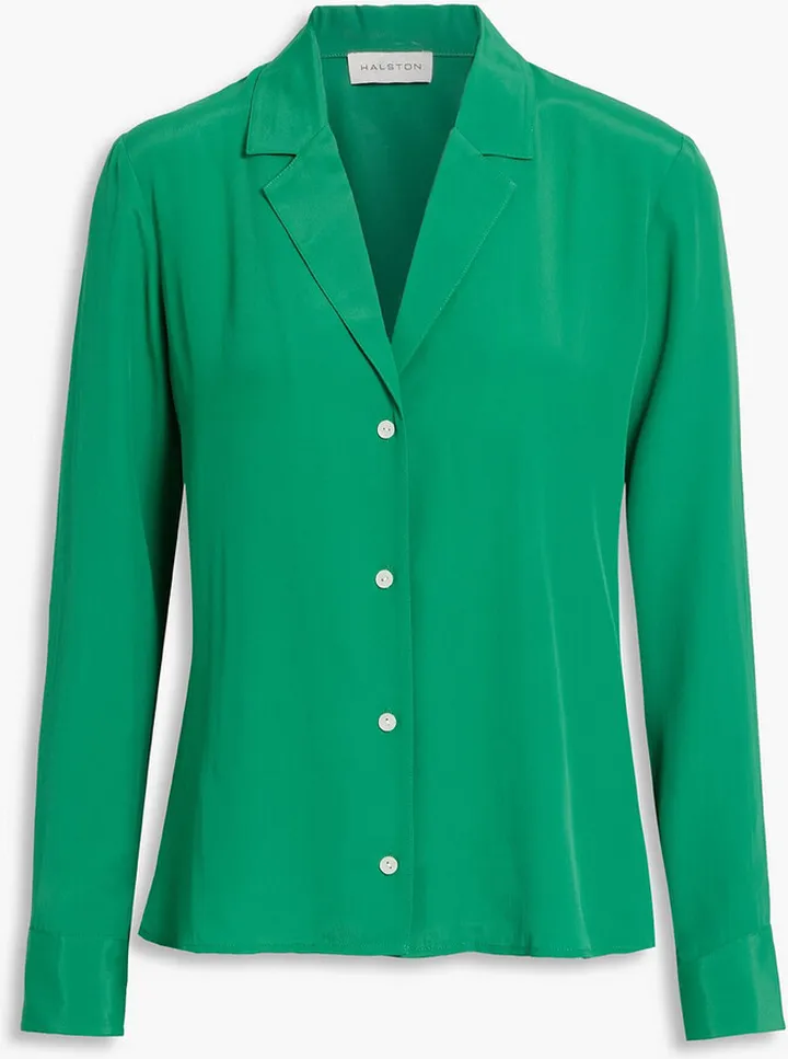 Aria crepe shirt