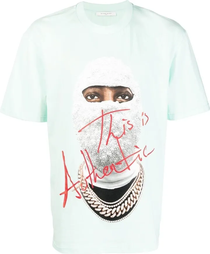 graphic-print cotton T-shirt