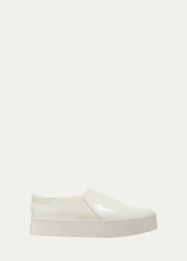 Warren Croco Slip-On Sneakers
