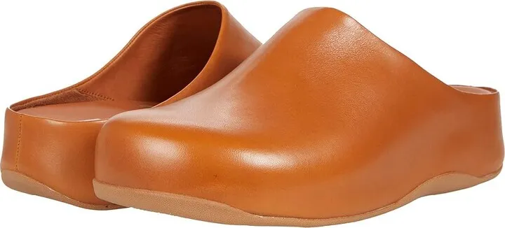 FitFlop Shuv (Light Tan) Women's Clog Shoes