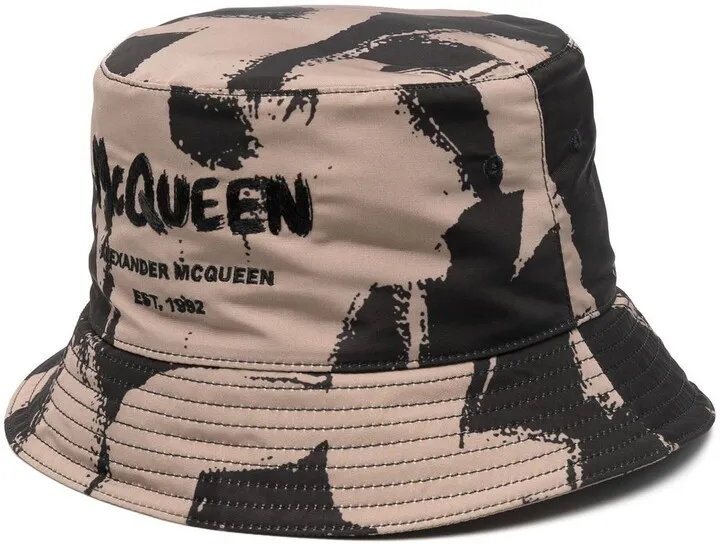McQueen Graffiti bucket hat