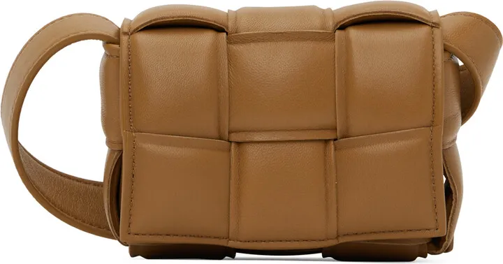 Bottega Veneta Tan Candy Padded Cassette Bag
