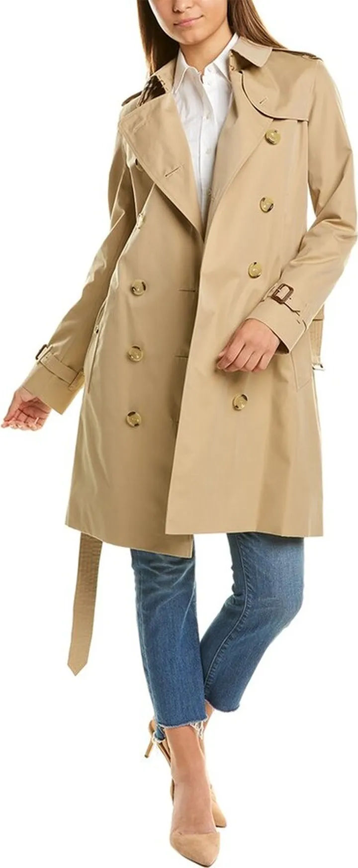 Burberry Kensington Heritage Trench Coat